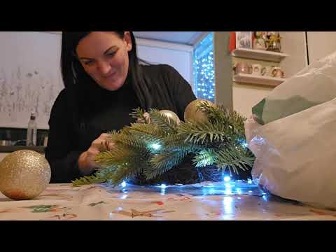 CHRISTMAS CRAFTS AND GETTING READY FOR THE STORM