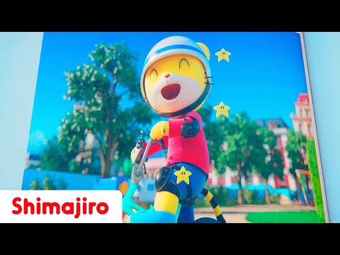 Wear the helmet! | Safety habits with Shimajiro | Kids songs & Nursery Rhymes