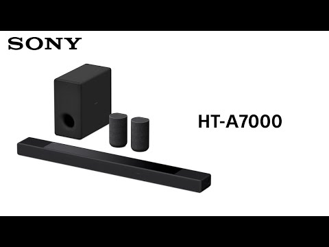 Sony | HT-A7000 Soundbar | Sony Audio