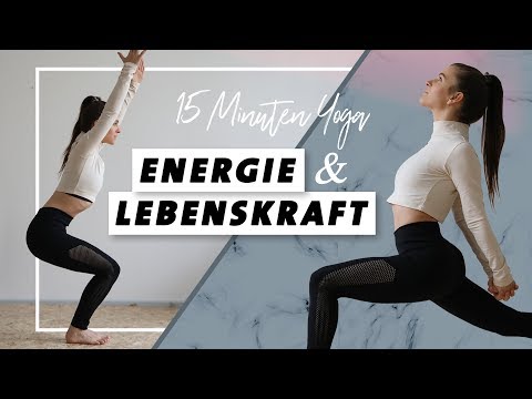 Yoga für Energie und Lebenskraft | Körper stärken  | In 15 Minuten wach und voller Power!