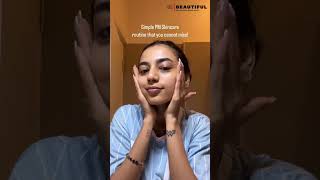 PM Skincare Routine You Must Know! | Nighttime Skincare Using Simple Skincare | BeBeautiful #shorts