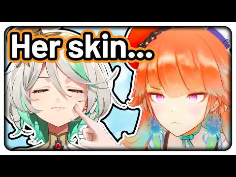 Kiara realized something about Cecilia's skin 【Hololive EN】