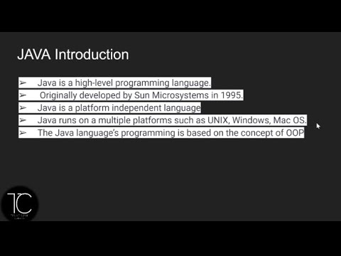 2. Java Introduction