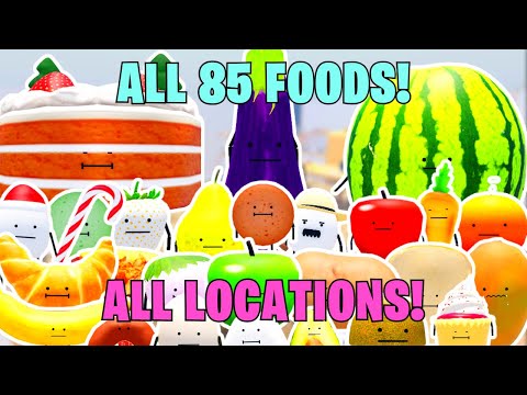 SECRET STAYCATION | ALL 85 FOOD LOCATIONS and SECRET BADGES!