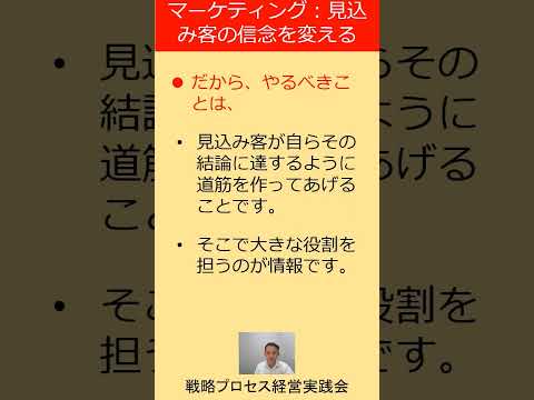 人の行動、判断などをコントロールする信念を変えてもらうには？　#Shorts #中小企業 #社長