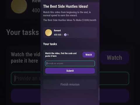 The Best Side Hustle Ideas To Make $1000/month! Tapswap Code! The Best Side Hustles Ideas Code