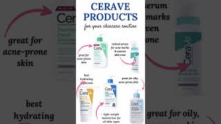 CeraVe Skincare Routine & benefits!🌟 #SkincareEssentials #skincareroutine #cerave