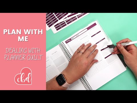 Dealing with Planner Guilt | Plan With Me!