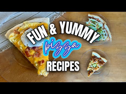 3 FUN & YUMMY PIZZA RECIPES | HOMEMADE PIZZA NIGHT  | What's for Dinner | MEL COOP