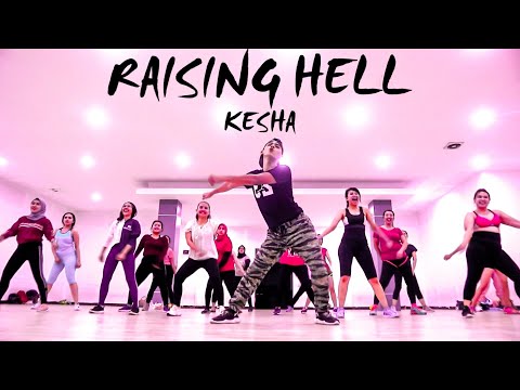 Kesha - Raising Hell | Zumba Party | Dance Fitness | Workout Cardio | Fitdance | Easy Fun Choreo