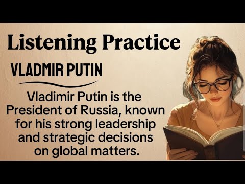 English Speaking Practice Easy Way | American English | English speaking | Vladimir Putin Story