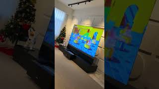 #vividstorm 120inch Rollable #lasertv Cabinet Monte Carlo Cabinet Tour & Daily Tech Update 2023