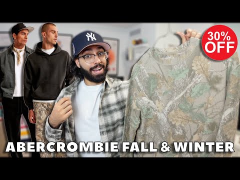 ABERCROMBIE'S BEST ITEMS FOR FALL & WINTER