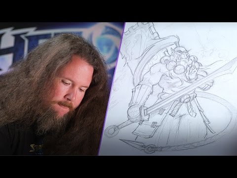 Heroes of the Storm - Samuro Speed Drawing