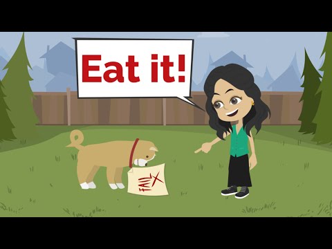 Cupcake, eat the test! | Funny English Story | English Conversation | Nora English