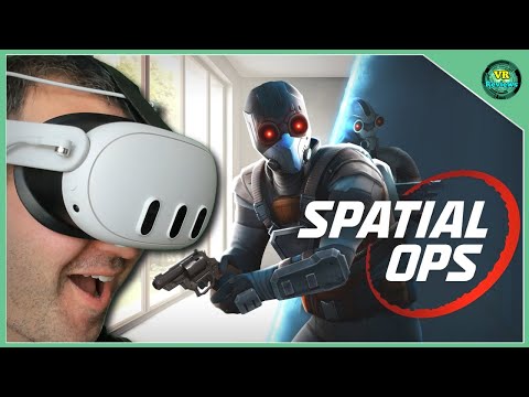 Best Mixed Reality Battles with Spatial Ops for Meta Quest. Turn Your Home into a Battlefield!