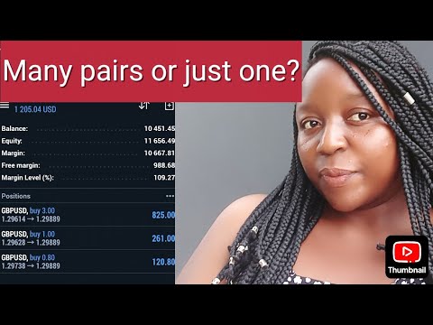 Trading Multiple Pairs vs One Pair & why this is my Favorite Pair