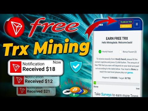 New free trx mining site | free trx mining | trx mining app 2024 | free trx mining 2024