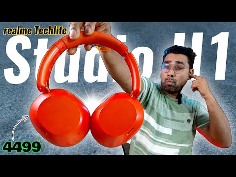 realme Techlife Studio H1 Unboxing and Review | Best Headphone Under 5K ?