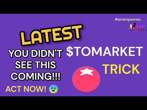 TOMARKET AIRDROP LATEST UPDATE: Secret code you didn't know. Do it right Now