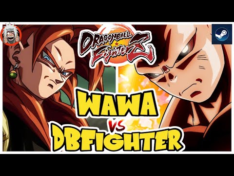 DBFZ Wawa vs DBFighter (Black, GogetaSS4, Trunks) vs (Jiren, TGohan, Janemba)