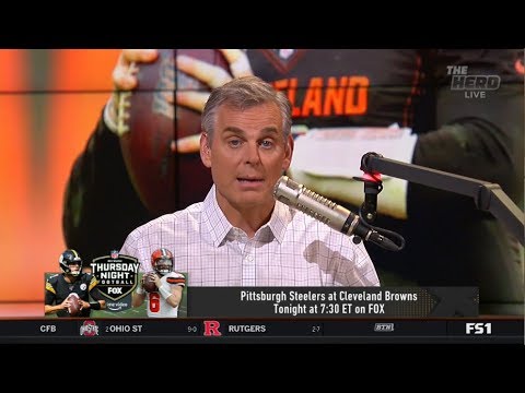 THE HERD | Colin "questipnable" Will tonight show Browns are still not on same level as Steelers?