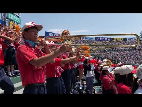 智弁和歌山 ミラクルショット 迫力凄いジョックロック 星稜戦 2019甲子園 智弁和歌山応援