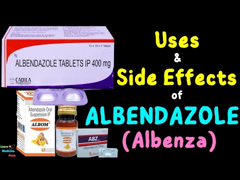 Albendazole (Albenza) – Side Effects, Uses, Mechanism of Action, Dosage, Interactions, Warnings