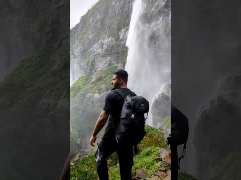 lingya waterfall Lavasa #shorts #short #viral #trekking #waterfall #travel