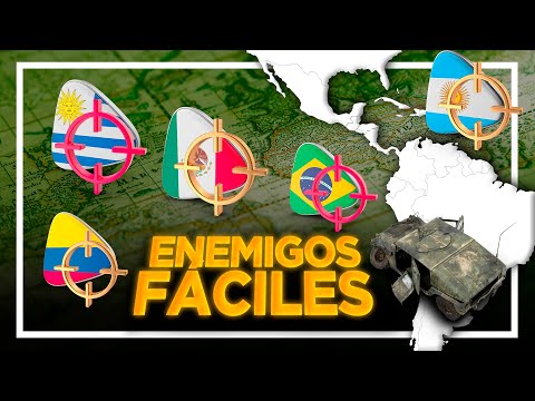 Los 6 países LATINOAMERICANOS que PERDERÍAN una GUERRA