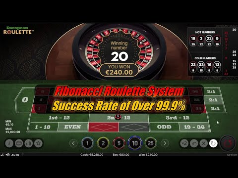 Fibonacci Roulette System! Success Rate of Over 99.9%..