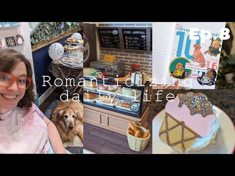 Store dog Bancroft's birthday, bakery mini build, estate sales | Romanticize Life w/Me Vlog | Ep.8