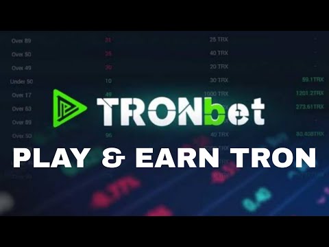 Dapp On Tron Blockchain - Tronbet.io Let's Try It ! Play & Earn Tron With Tronbet