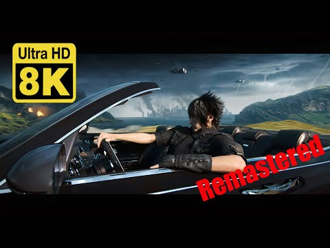 FINAL FANTASY XV - Omen Trailer 8K  (Remastered with Neural Network AI)