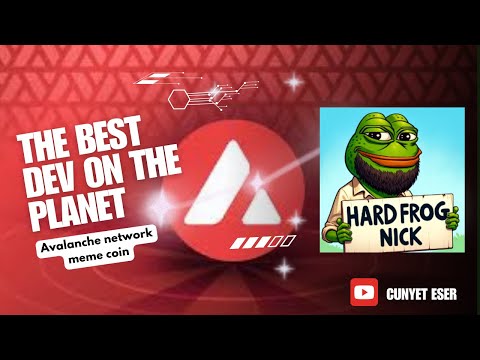 I FİND NEW FROG MEME COİN İN AVALANCHE NETWORK