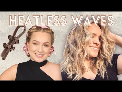 Heatless Natural Beachy Waves!! - KayleyMelissa