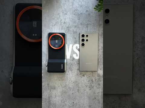 Xiaomi 14 Ultra VS Samsung S24 Ultra CAMERA Comparison 📸 #SHORTS