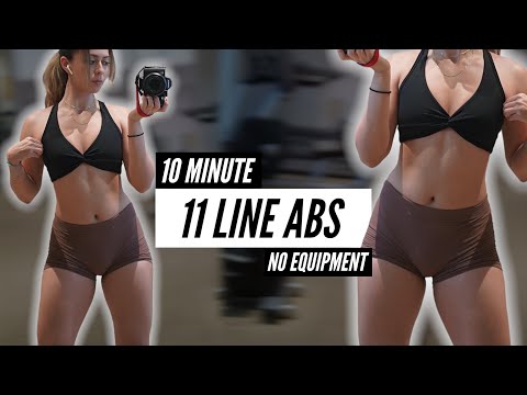 10 MIN SEXY AB WORKOUT - Pilates