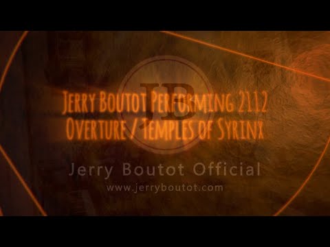 2112 Overture - Temples of Syrinx (Rush - 2112) Jerry Boutot Guitar Cover