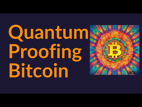 How To Quantum-Proof Bitcoin