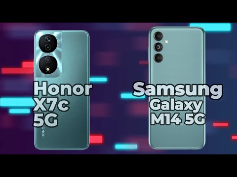 Honor X7c 5G vs Samsung Galaxy M14 5G comparison