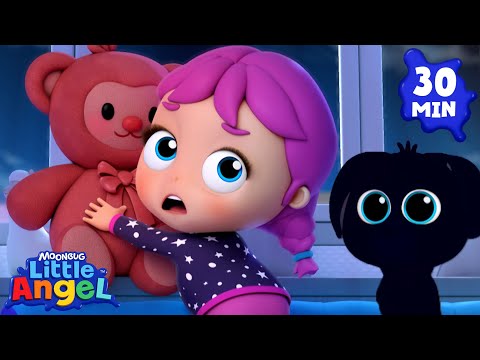 Ten in the Bed😓 | Little Angel | Monster Cartoon for Kids