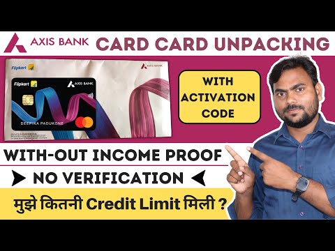 Flipkart Axis Bank Credit Card Unboxing | Flipkart Axis Bank Credit Card Apply Card To Card