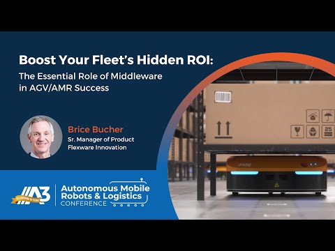 The Power of Middleware for Autonomous Mobile Robots | Brice Bucher at AMR & Logistics Conference