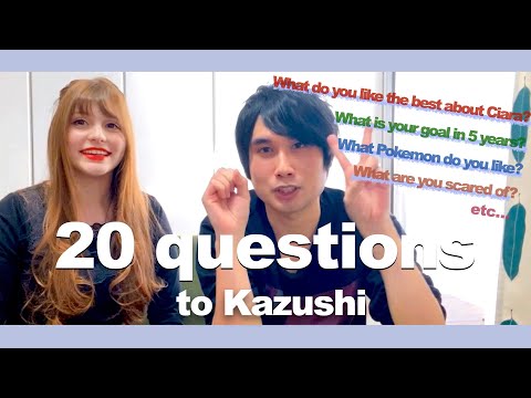 20 questions to Kazushi (Q&A)