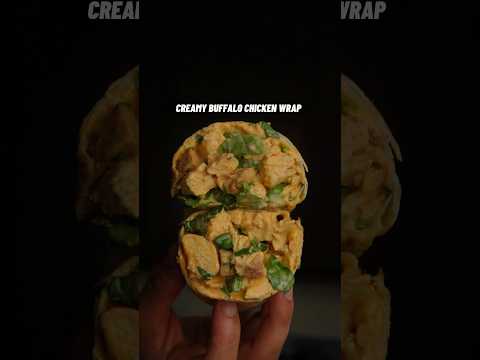 HIGH PROTEIN CREAMY CHICKEN WRAP 🔥