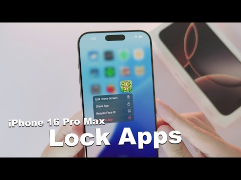 iPhone 16 Pro /Pro Max: How to Lock Apps with FACE ID