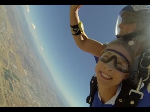 Karina Skydiving