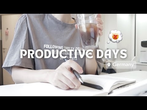 (sub) Trying to Live Productively Without Stress | A Grad Student Vlog