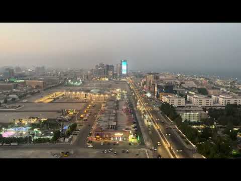 Cityscape view at Al Hugayet Towers in Corniche, Al Khobar